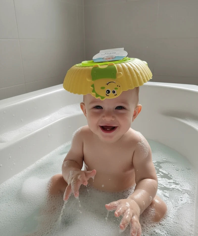 Adjustable Baby Shower Cap | قبعة استحمام الأطفال