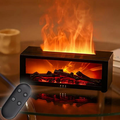 Flame Aroma Diffuser فواحة عطر بتأثير اللهب