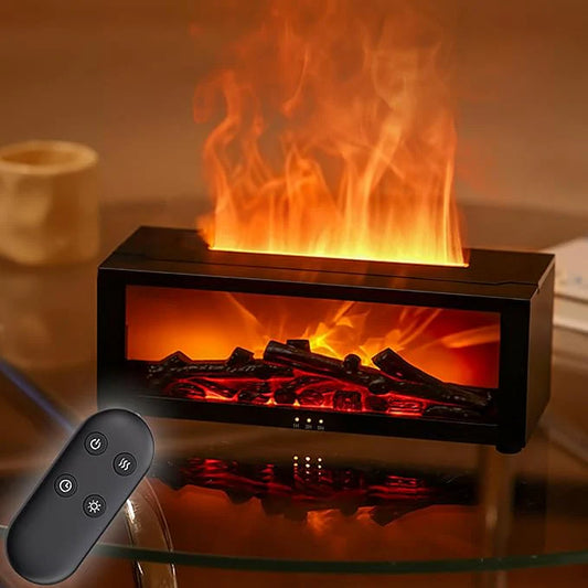 Flame Aroma Diffuser فواحة عطر بتأثير اللهب