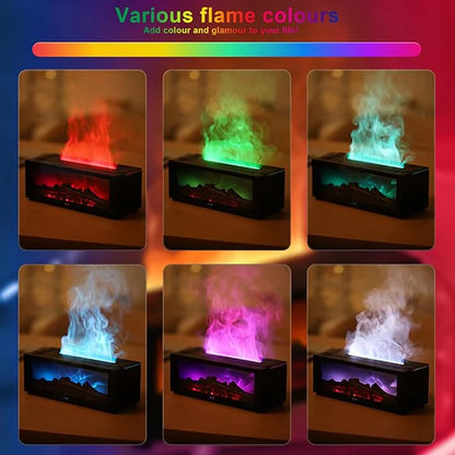 Flame Aroma Diffuser فواحة عطر بتأثير اللهب