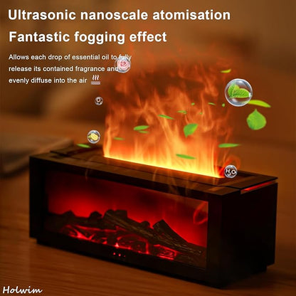 Flame Aroma Diffuser فواحة عطر بتأثير اللهب