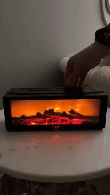 Flame Aroma Diffuser فواحة عطر بتأثير اللهب