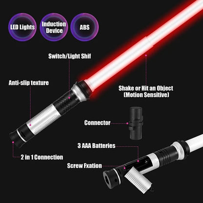 LED Lightsaber Set | مجموعة سيوف الليزر المضيئة