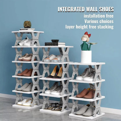 Stackable Shoe Rack رف أحذية قابل للتكديس