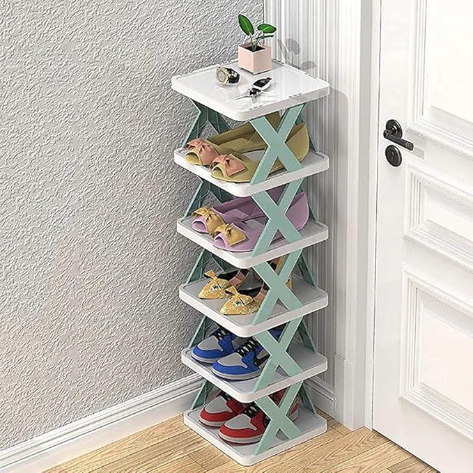 Stackable Shoe Rack رف أحذية قابل للتكديس