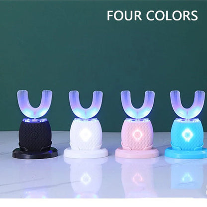 U-Shaped Electric Toothbrush فرشاة أسنان كهربائية على شكل U قابلة للشحن